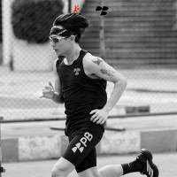 Personal Best Run - Unisex Performance Singlet - Black